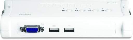 EAN 0635145509479 - Trendnet TK-407K interruptor KVM Azul imagen 2