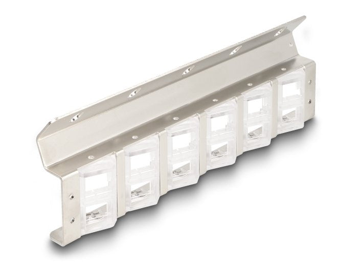 Keystone Halterung 12 Port Neigbar Für 10? Oder 19? Rack Und Wandmontage