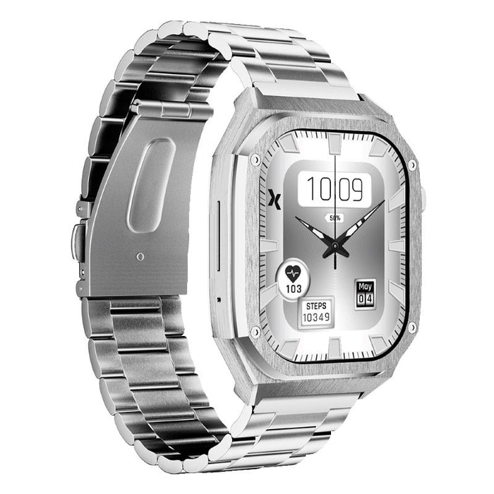 EAN 5908235977942 - MaxCom FW65 Iron S 4,95 cm (1.95") AMOLED 41 mm Digital Plata imagen 4