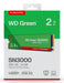 EAN 0718037904610 - SanDisk Green WD SN3000 NVMe 2 TB M.2 PCI Express 4.0 imagen 4