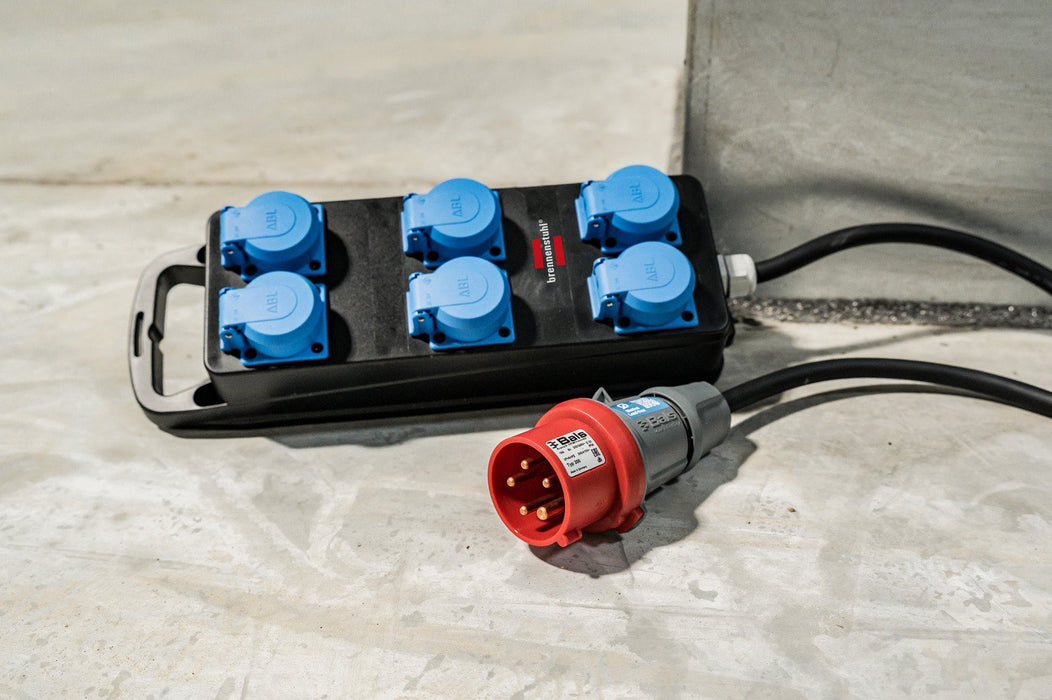 Brennenmuhl Mromverteiler Bsv P 6fach Schuko