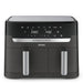 EAN 3045380024243 - Tefal Dual Easy Fry & Grill EY905B Doble 8,3 L Independiente 2700 W Freidora de aire caliente Gris imagen 2