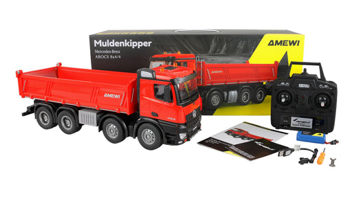 EAN 4262408979487 - Amewi 22693 modelo controlado por radio Camión basculante Motor eléctrico 1:18 imagen 2