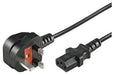 EAN 5705965915103 - Microconnect PE090430 cable de transmisión Negro 5 m BS 1363 C13 acoplador imagen 1