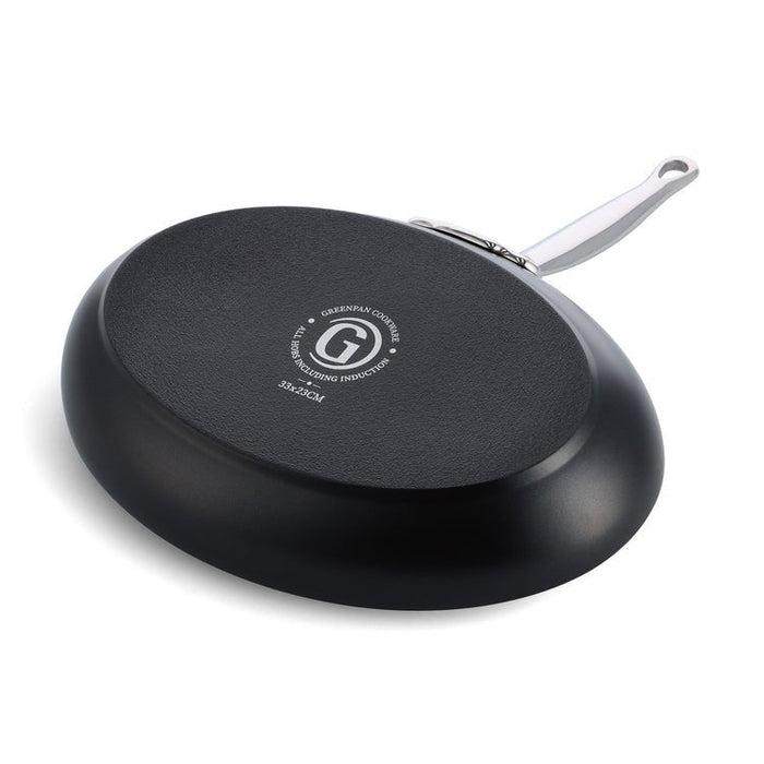 Greenpan Barcelona Pro Fischpfanne 33cm Schwarz