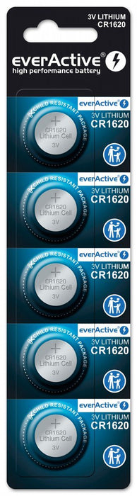 EAN 5903205771810 - Everactive CR16205BL pila doméstica Batería de un solo uso CR1620 Litio imagen 1