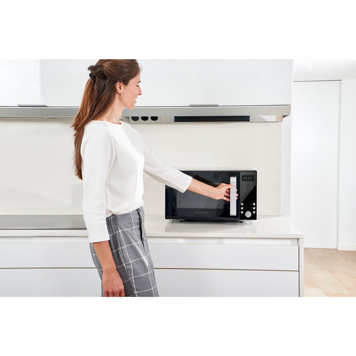 EAN 8432406700055 - Black & Decker BXMZ900E Negro Microondas con grill Encimera 23 L 900 W imagen 5
