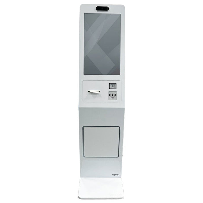 Tpv Kiosko Approx Appkiosk01 21.5" Fhd Tactil Intel Celeron J6412 8gb 128gb Webcam Impresora Lector