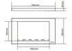 EAN 3446603000004 - Vision TC3 SURR2G placa de pared y cubierta de interruptor Blanco imagen 2