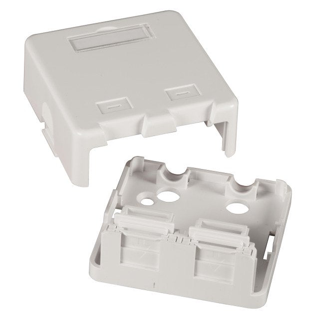 Efb Keystone Verteilerbox Aufputz, 1-Port, Staubschutz Selbstschlieend