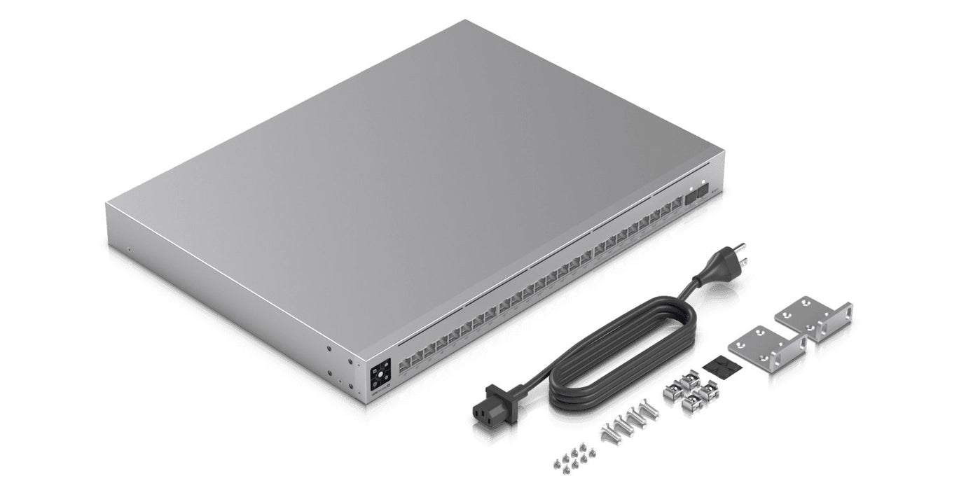 EAN 0810084692608 - Ubiquiti USW-Pro-Max-24-PoE L3 2.5G Ethernet (100/1000/2500) Energía sobre Ethernet (PoE) Gris imagen 8
