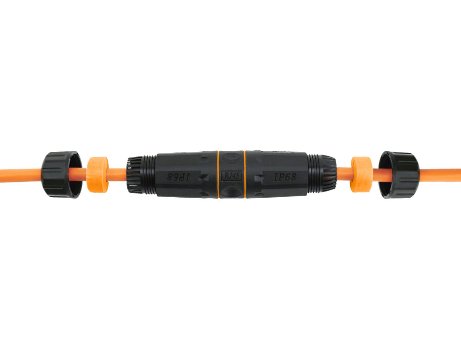 EAN 4015867230695 - Equip 221162 cambiador de género para cable RJ-45 Negro, Naranja imagen 5