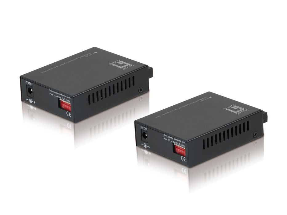 EAN 4015867200353 - LevelOne FVT-2202 convertidor de medio 100 Mbit/s Negro imagen 2
