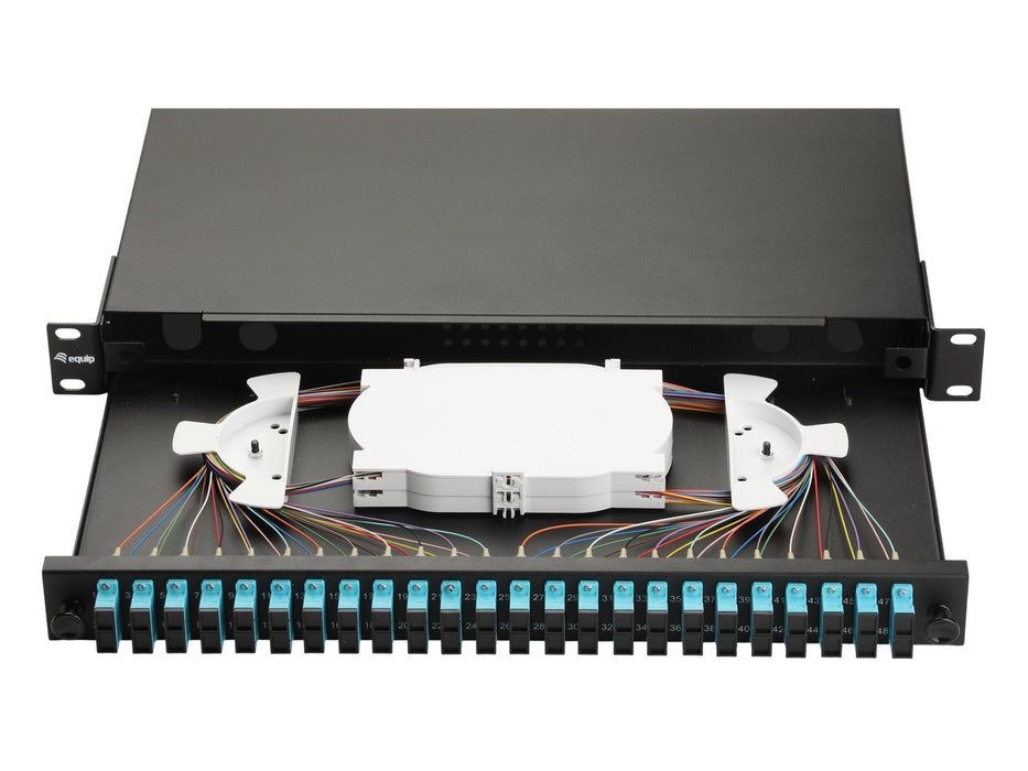 Equip Lwl-Spleisskamen 24-Port Sc-Duplex Om3 1u Komplett Sw