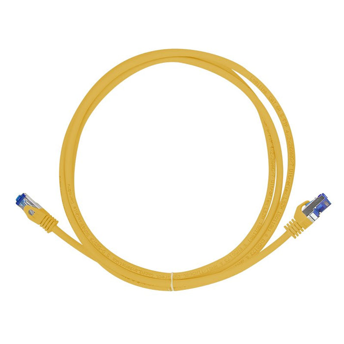Patch Cable Cat.6a S Ftp Ultraflex Ghmt Certified, Amarillo 0.25m
