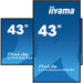 EAN 4948570123551 - iiyama LH4365UHSB-B1 pantalla de señalización Diseño de quiosco 108 cm (42.5") LED Wifi 800 cd / m² 4K Ul imagen 5