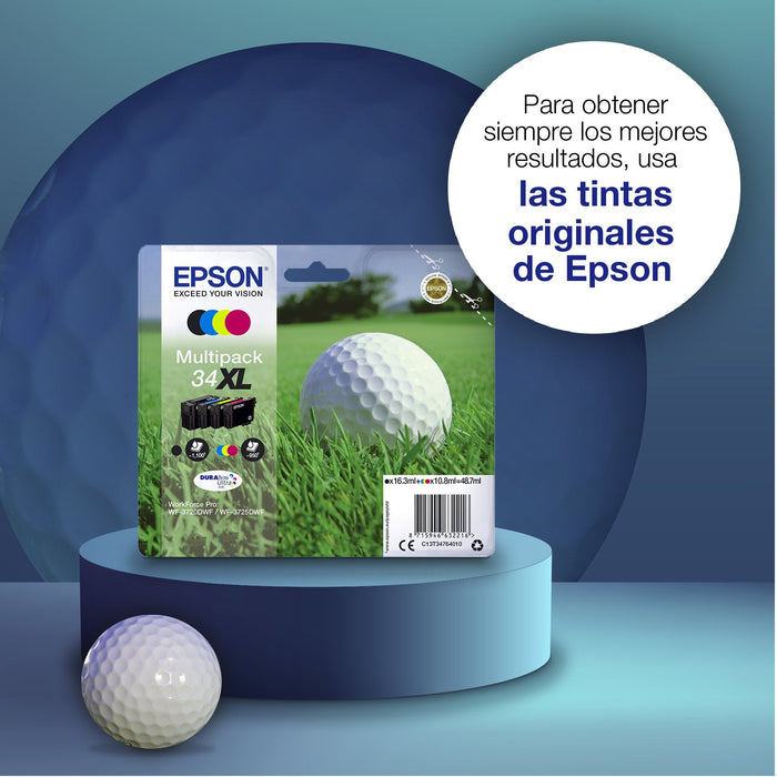 Epson Singlepack Black 34xl Durabrite Ultra Ink