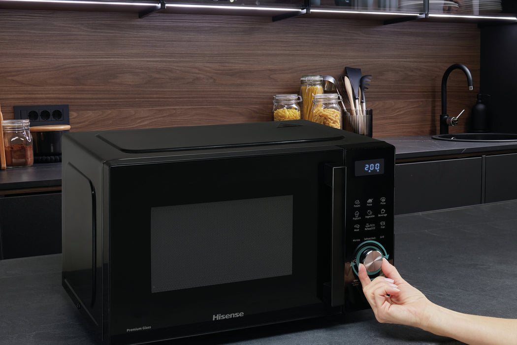 Horno Microondas + Grill Hisense H23mobsd1hg 23l 800w Negro