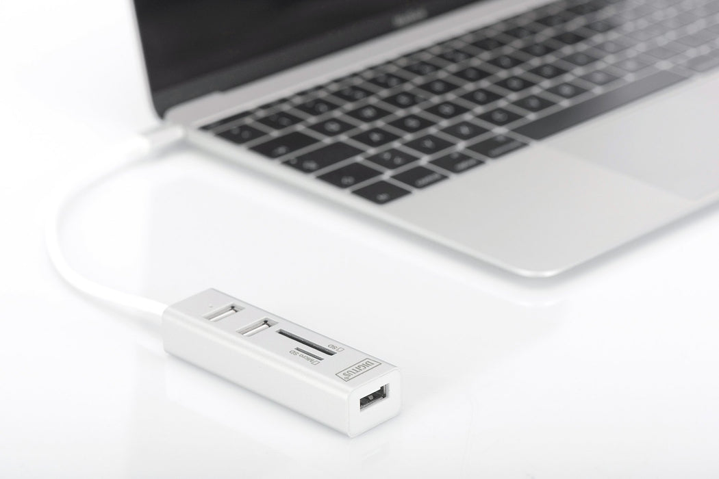 EAN 4016032425830 - Digitus DA-70243 lector de tarjeta USB 2.0 Blanco imagen 4