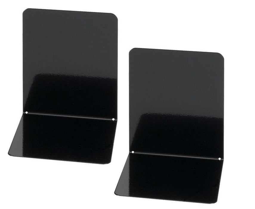 Sujetalibros Negro 12,0 X 14,0 X 14,0 Cm - 2 Unidades