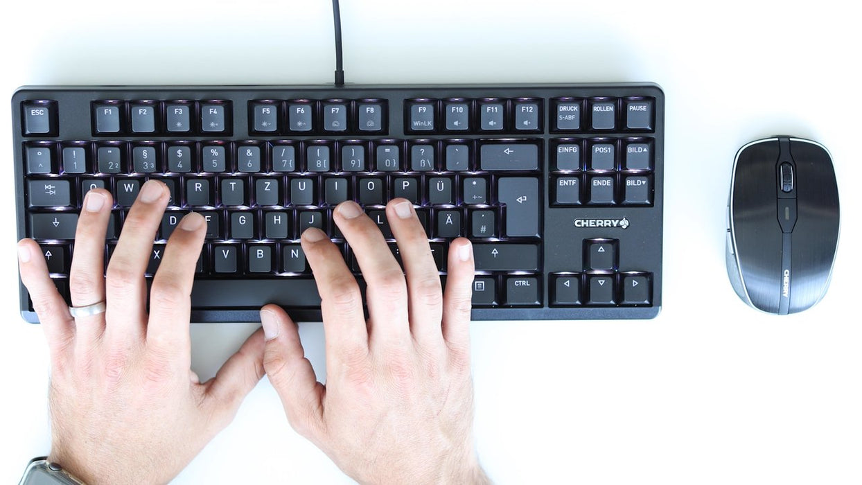 EAN 4025112095566 - CHERRY G80-3000N RGB TKL teclado Universal USB QWERTZ Alemán Negro imagen 8