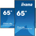 EAN 4948570124558 - iiyama LH6541UHS-B1AG pantalla de señalización 163,8 cm (64.5") LCD 500 cd / m² 4K Ultra HD Negro 24/7 imagen 5