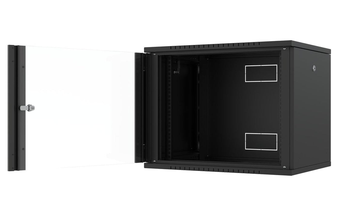 Quick Assembly Flat Pack 19"  9u Rack Wall Mount W:600 X