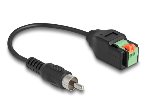 EAN 4043619662548 - DeLOCK 66254 cable de vídeo compuesto 0,15 m Bloque de terminales (2 pines) Negro, Verde imagen 2