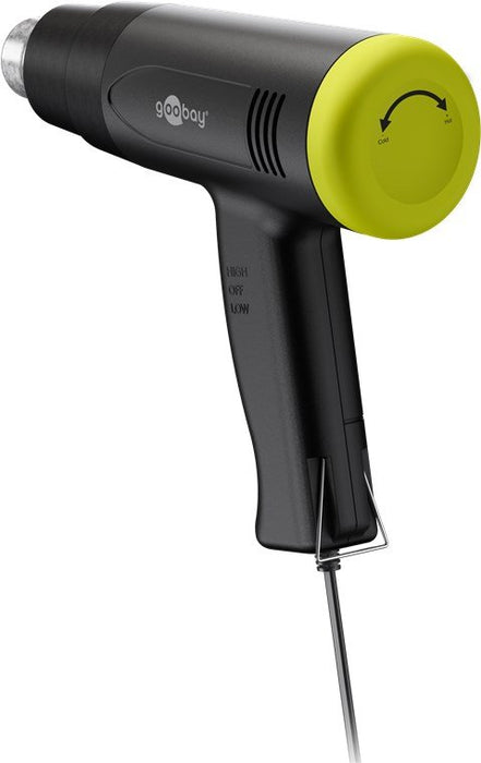 EAN 4040849778223 - Goobay 77822 pistola de calor Pistola de aire caliente 450 l/min 500 °C 1500 W Negro imagen 3