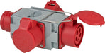 EAN 4007123285846 - Brennenstuhl 1081640 adaptador de enchufe eléctrico Gris, Rojo imagen 1