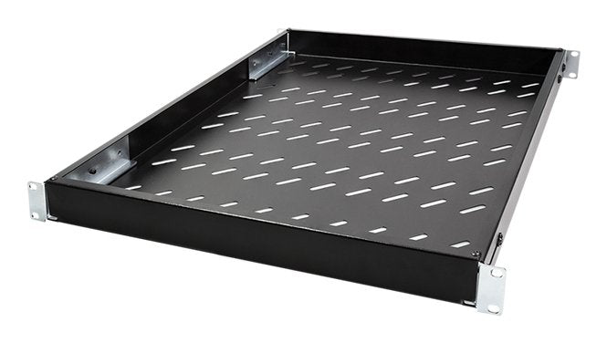 19" Adjustable Shelf For Racks With 800mm Depth, Negro