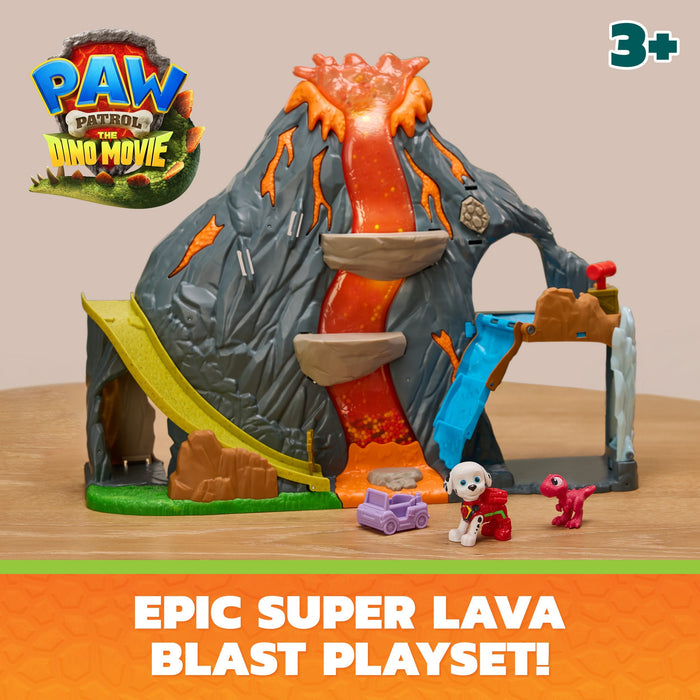 Spinmaster Paw Patrol: El Dino Film - Super-Lava-Blast Vulkan-Juego 6076336