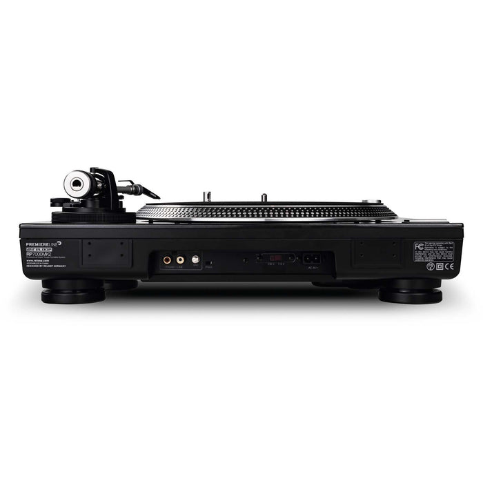 Tocadiscos Reloop Rp-7000 Mk2 - Plato Giratorio Para Dj, Negro