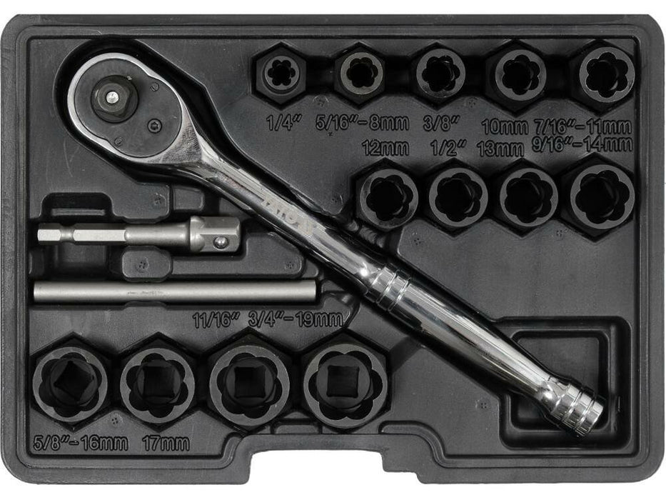 EAN 5906083084492 - Yato YT-05897 extractor de tornillo y perno 16 pieza(s) imagen 1