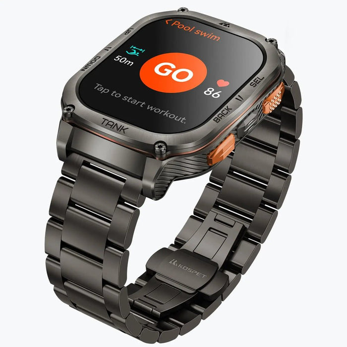EAN 6974958251088 - KOSPET TANK M3 ULTRA 4,98 cm (1.96") AMOLED 43 mm Digital 410 x 502 Pixeles Pantalla táctil Negro GPS (sa imagen 3