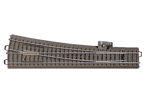 Märklin H0 C-Gleis Con Bettung 24712 Weiche Delgado Derecha 236.1 Mm