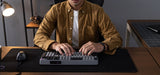 EAN 4719512138861 - Cooler Master Peripherals MK770 teclado Universal USB + RF Wireless + Bluetooth QWERTY Checa Gris Oscuro, imagen 6