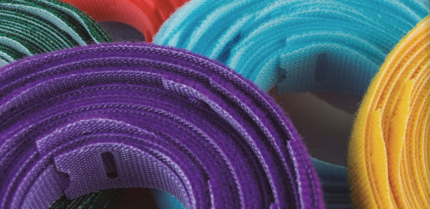 Velcro One Wrap Strap 20mm X 330mm, 100 Stck, Violett