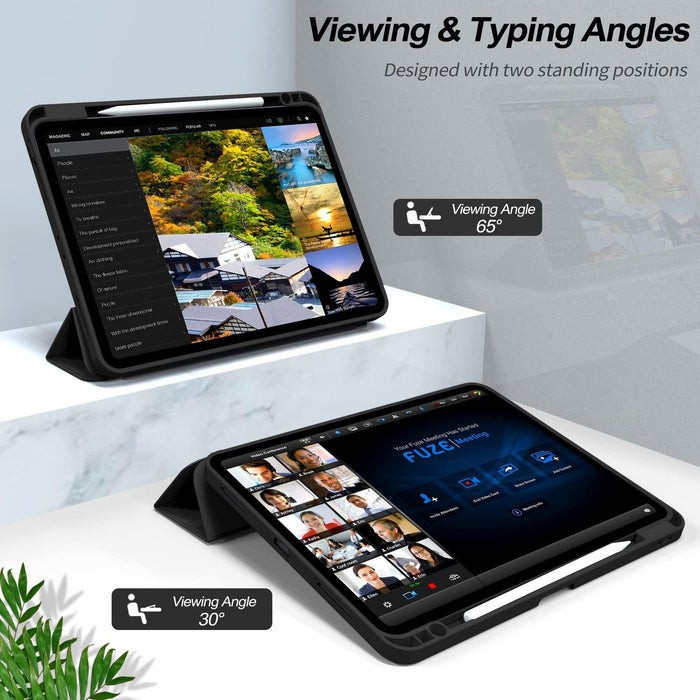 EAN 5715063391266 - eSTUFF ES68201210-BULK funda para tablet 27,9 cm (11") Folio Negro, Transparente imagen 3