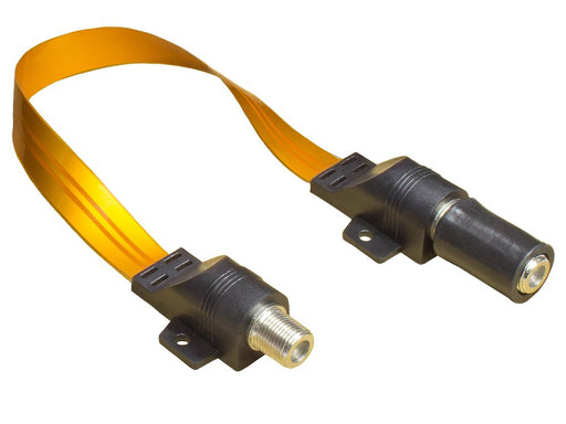 EAN 4014619509102 - Alcasa S-1014Q cable coaxial 0,54 m SAT Type-F Negro, Oro, Transparente imagen 1