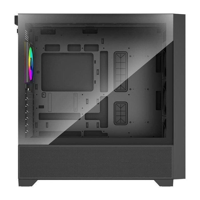 Caja  Pc Xilence Flux X916.Argb Negra, Vidrio Templado Xg178