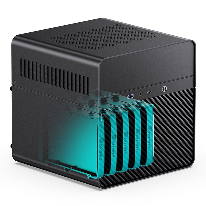 Jonsbo N2 Mini-Itx Nas Carcasa - Negro