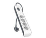 EAN 0745883659661 - Belkin BSV400VF2M limitador de tensión Blanco 4 salidas AC 2 m imagen 1