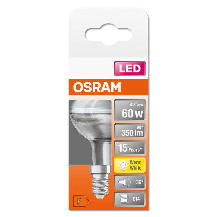 Osram Led Star - Led-Spot-Bombilla - Form: R50 - E14 - 4.3 W (Equivalente 60 W)