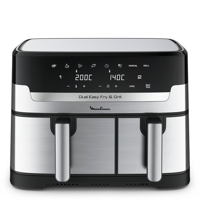 Freidora De Aire Moulinex Ez905d20 Dual 5.2l + 3.1l