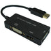 EAN 7611990146024 - VALUE 12993153 0,1 m DisplayPort VGA (D-Sub)+ HDMI + DVI Negro imagen 1