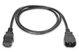 EAN 4016032311904 - Digitus AK-440201-050-S cable de transmisión Negro 5 m IEC C14 IEC C13 imagen 2