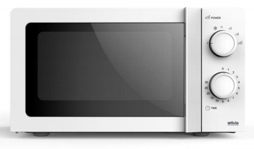Silva-Schneider Mw 21.1 - Arbeitsfläche - 17 L - 700 W - Drehregler - Blanco - 24.5 Cm