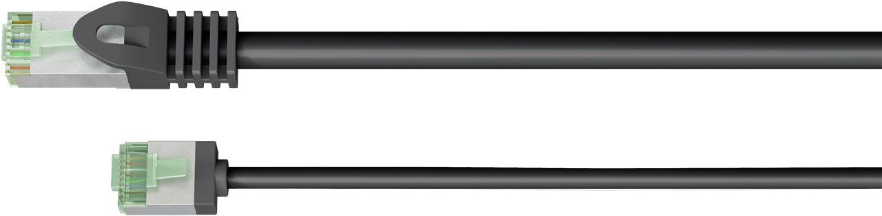 EAN 4040849743542 - Goobay 74354 cable de red Negro 2 m Cat8.1 U/FTP (STP) imagen 4