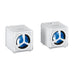 EAN 4044953101588 - Zignum SPK-ZG-2005U-W altavoz Blanco Alámbrico 1,2 W imagen 1